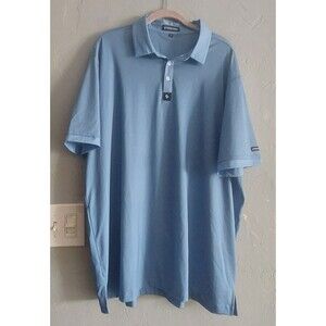 BYRDGANG Polo Shirt Men Pick Golf 2XL, Blue,24 Inch Of Armp To Armp
